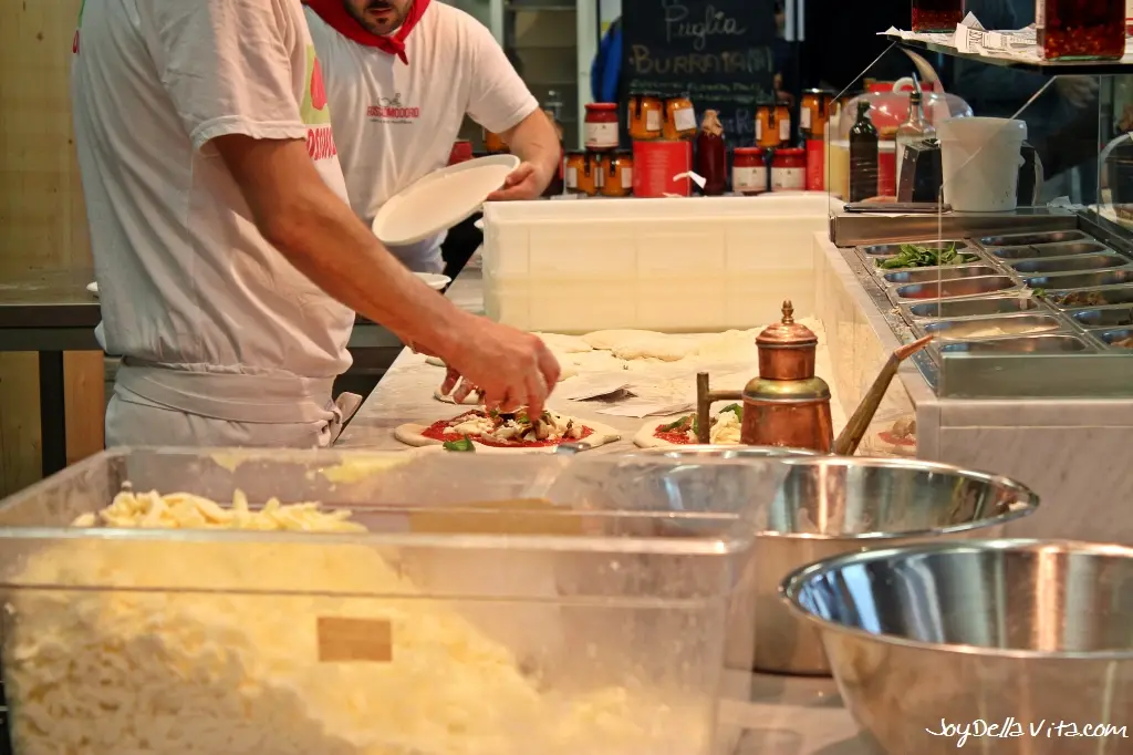 A Pizza in the making