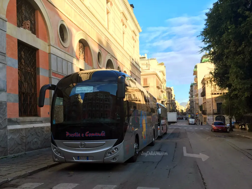 Palermo Airport Bus Transfer to Palermo City Centre – my experience