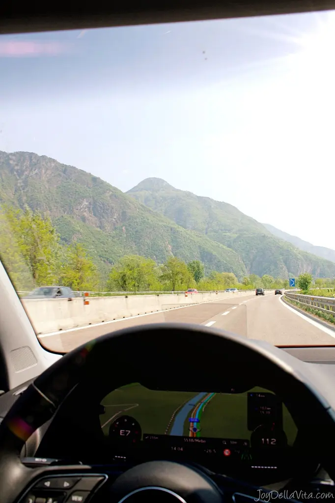 How far Verona Lake Garda distance travel