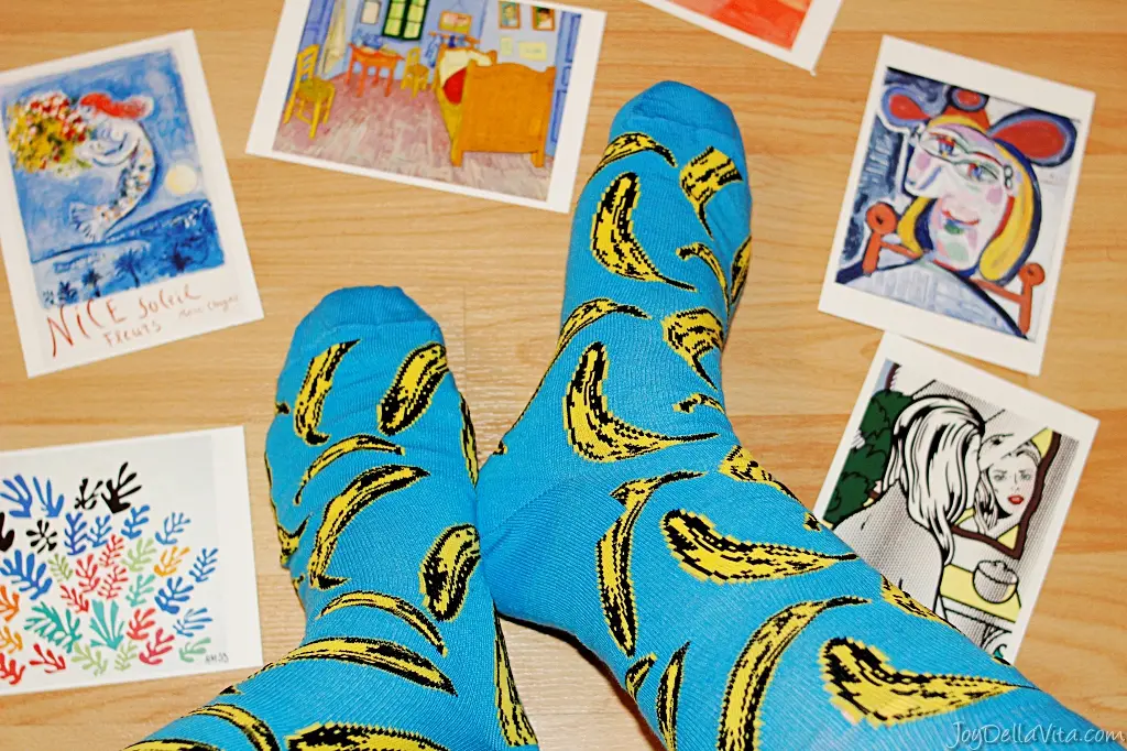 andy warhol happy socks