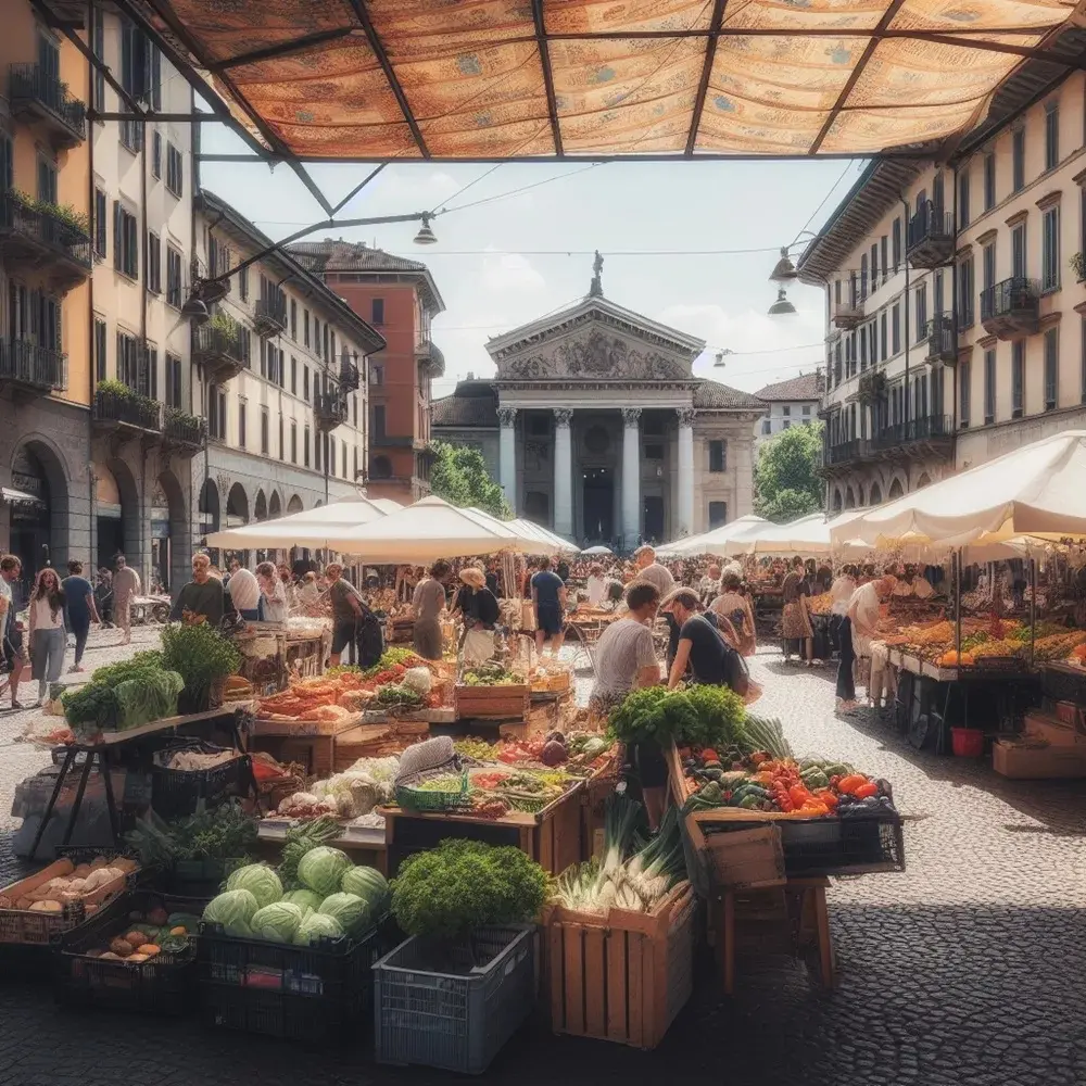 When are Markets in Milan taking place? Find it out here! 1 local open air market in milan, italy