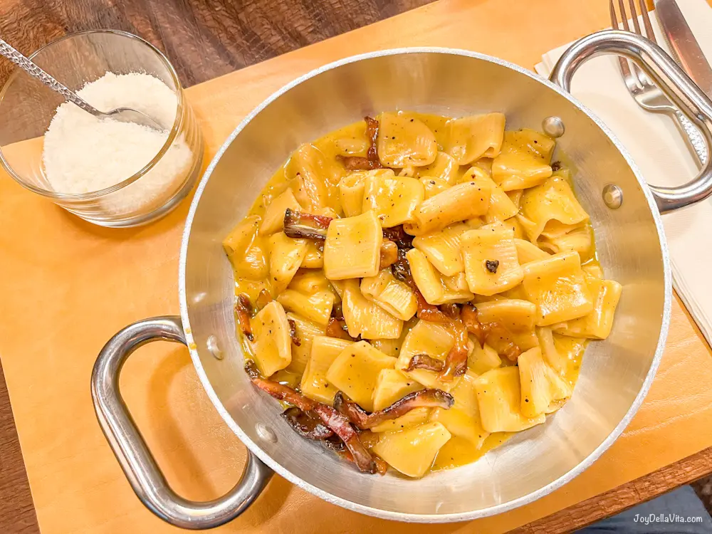 Mezza Manica Alla Carbonara La Pasta Taverna Como joydellavita 2