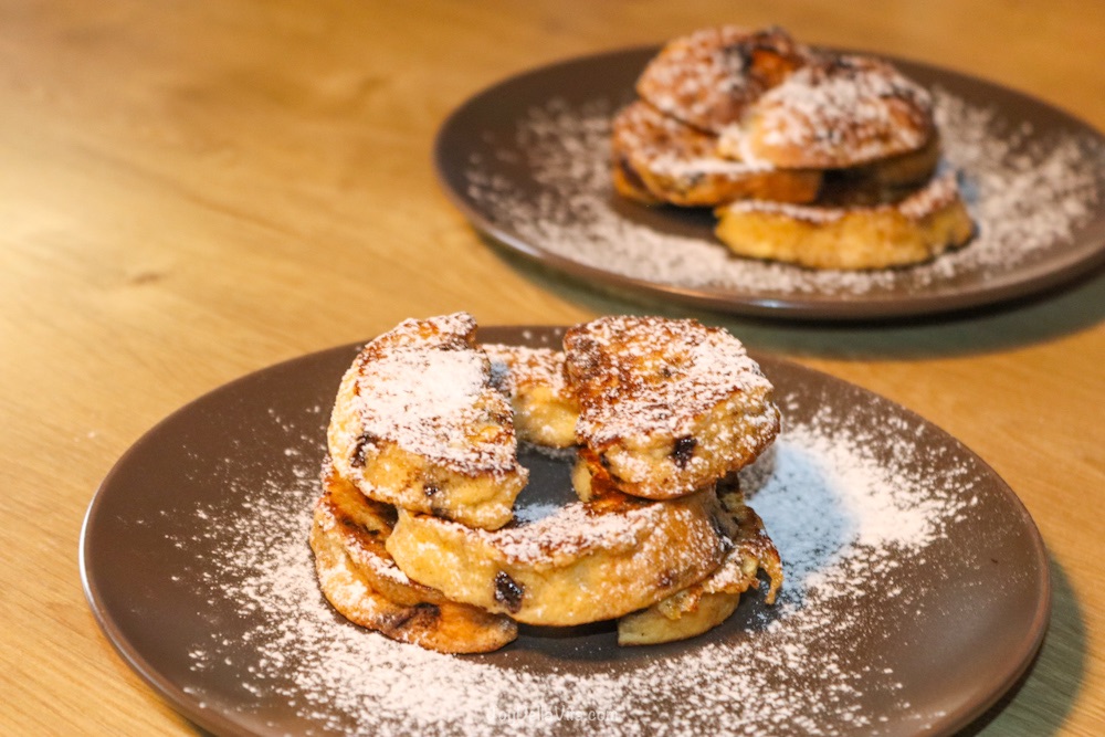 Chocolate Panettone French Toast