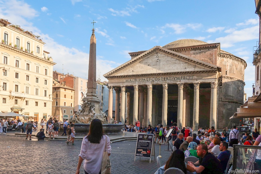 rome pantheon 2026 joydellavita
